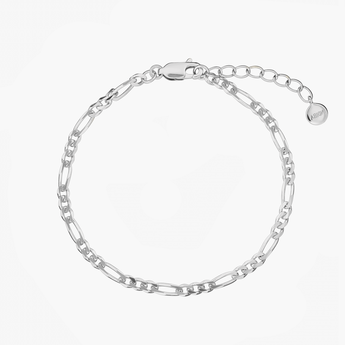 Figaro silver bracelet