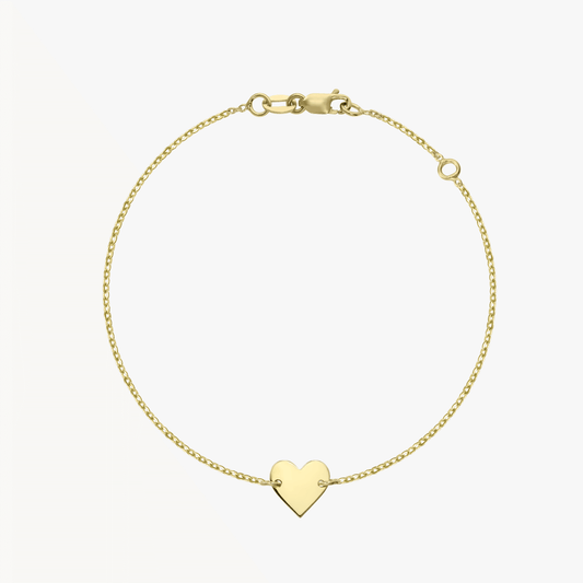 Bratara din aur 14K Gold Heart - Indira